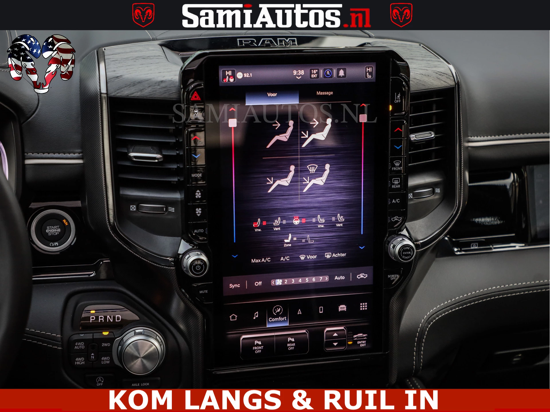 Dodge Ram Pick-Up 2024 - LIMITED SPORT H.O 540HP 706Nm | Massage + Full Option | De Meest Luxe en Volle in zijn Klasse | imagem 47