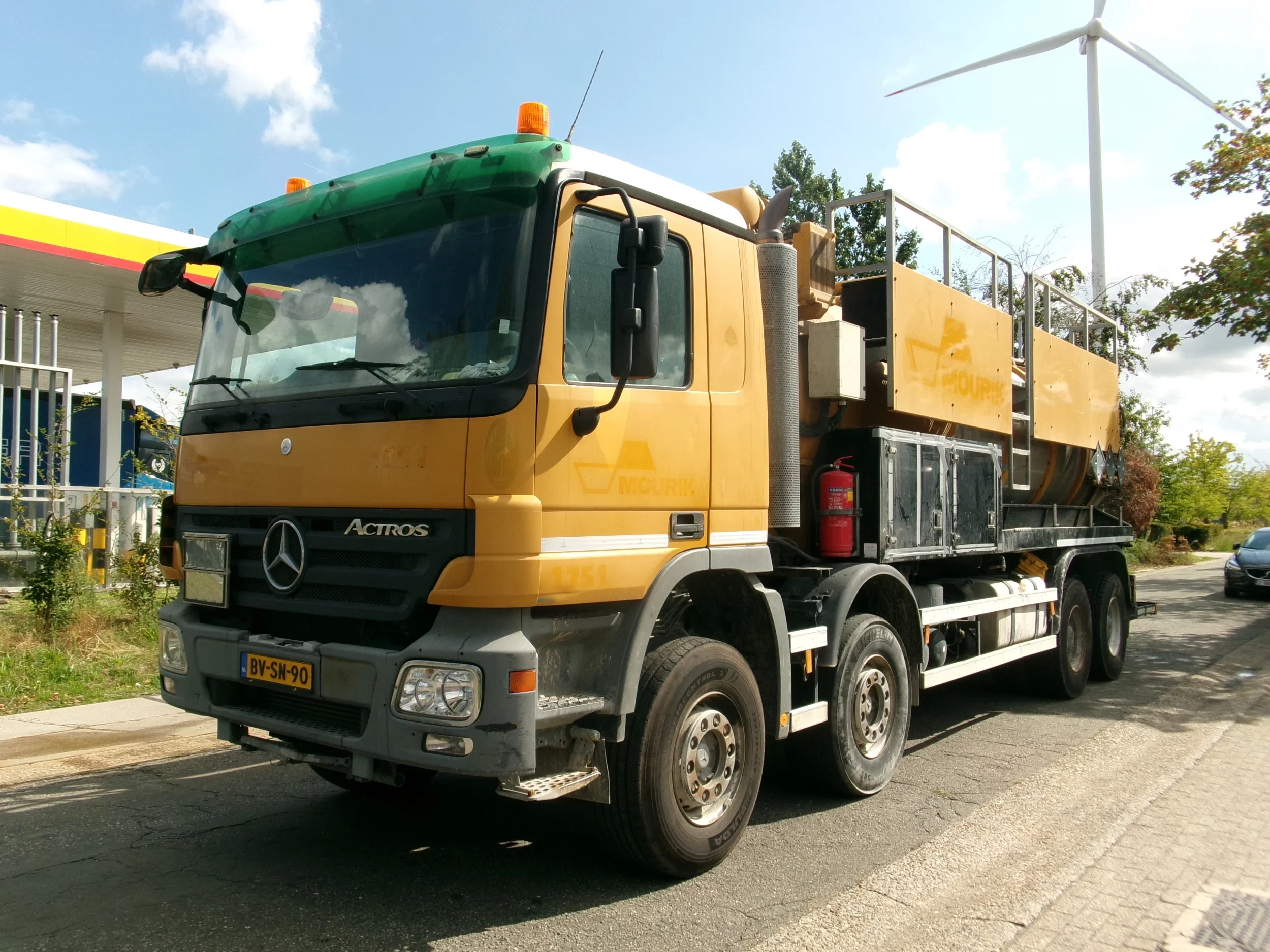 Mercedes-Benz Actros 2009 - 4141 K 8X4 NL TRUCK APK 11-2026 afbeelding 1