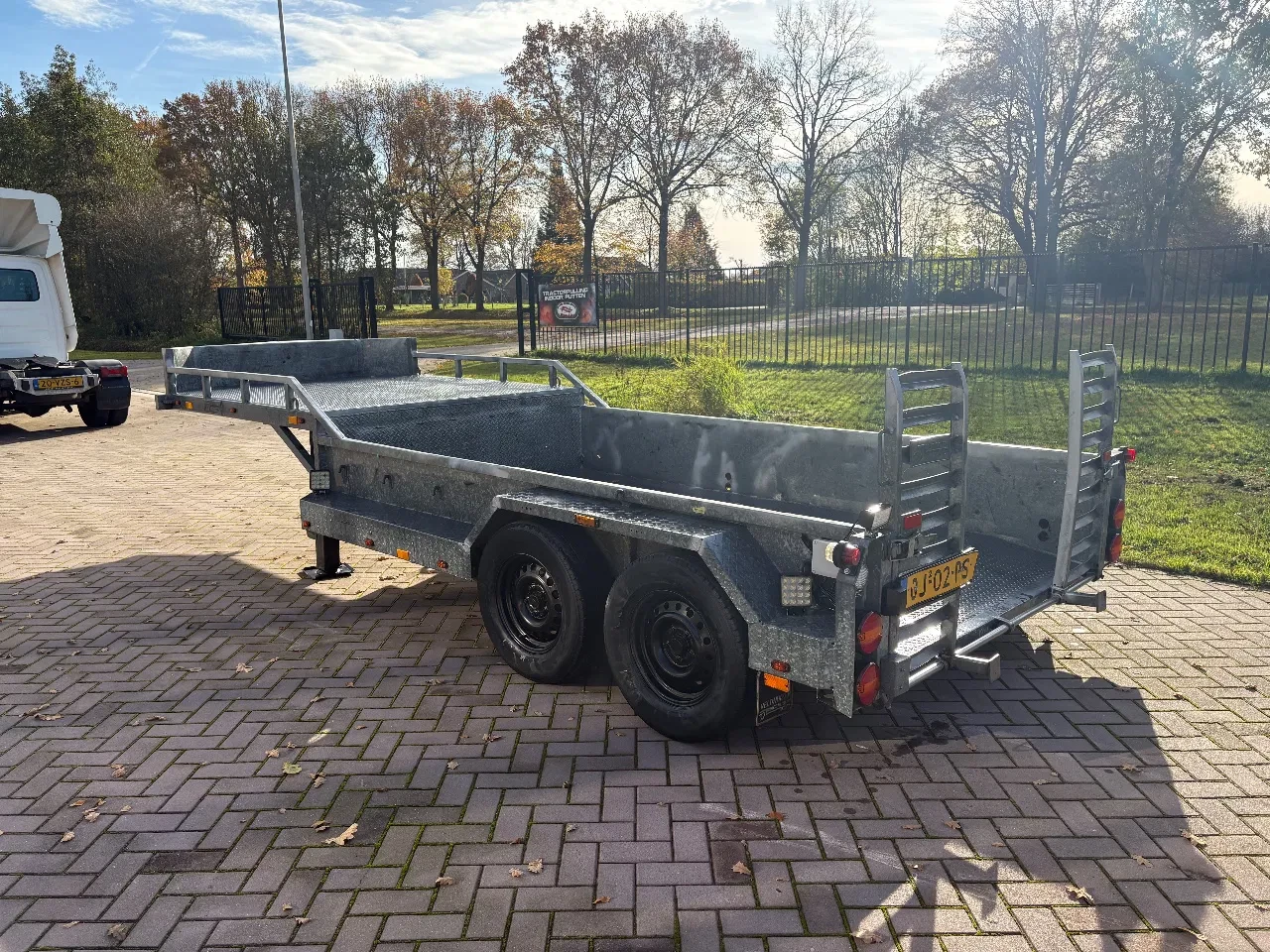 Veldhuizen 2007 - Be oplegger 5750 KG kuip dieplader immagine 5