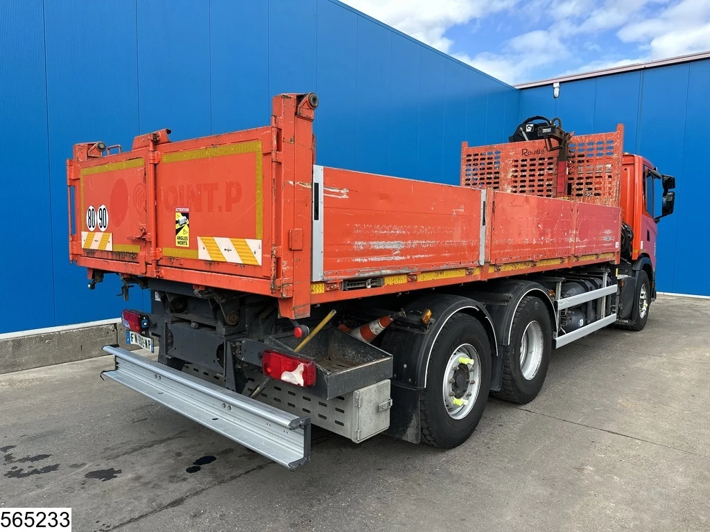 Scania G 2020 - 410 EURO 6d, CNG, 6x2, Retarder, Hiab image 4