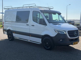 Mercedes-Benz Sprinter 2022 - 319CDI L2H1 Dubbelcabine Automaat Airco Navi Cruisecontrol 3500KG Trekhaak bild 3