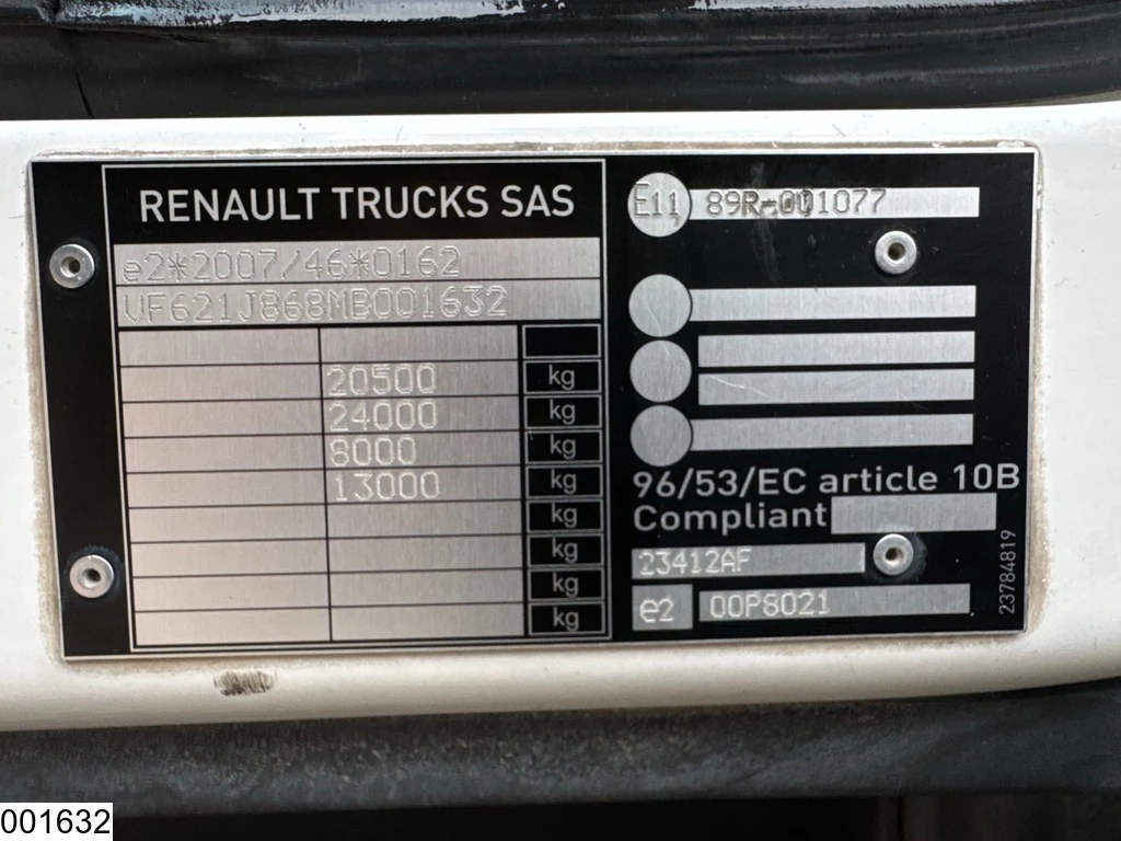 Renault 19 2021 - D 320 EURO 6d, Bennes RCI afbeelding 7