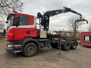 Scania R 2009 - R420 6X4 EURO 4 MANUAL/RETARDER/LOGLIFT afbeelding 21