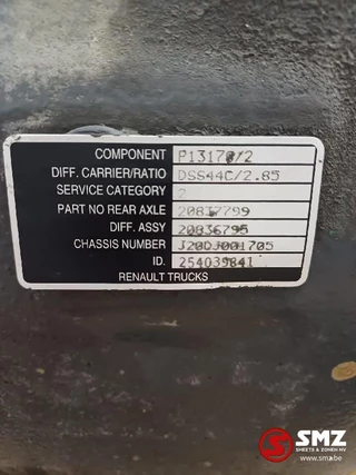 Renault N/A 2016 - Occ aandrijfas DSS1344C Renault zdjecie 5