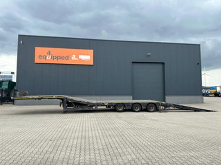 Broshuis N/A 2019 - 3ABSD Lowloader 3-axle / GVW: 59.000kg / Neck: 23.000kg / hydraulic steering + ramps + loading table / 4.60m extendable / winch / liftaxle obrazek 4