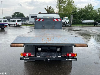 FUSO Canter 2023 - Euro 6 Hyvalift 5 Ton haakarmsysteem + Flatbedcontainer Just 44.417 km! image 5