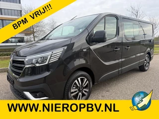 Renault Trafic 2024 - 2.0DCI L2H1 Automaat 170PK Dubbelcabine Airco Navi Cruisecontrol Dubbel Schuifdeur NIEUW BPM VRIJ zdjecie 1