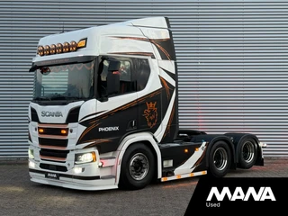 Scania R 2022 - R530 V8 6x2 LL Phoenix SHOWTRUCK // BUFFL opbouw - PTO Lift as Boogie Retarder te koop
