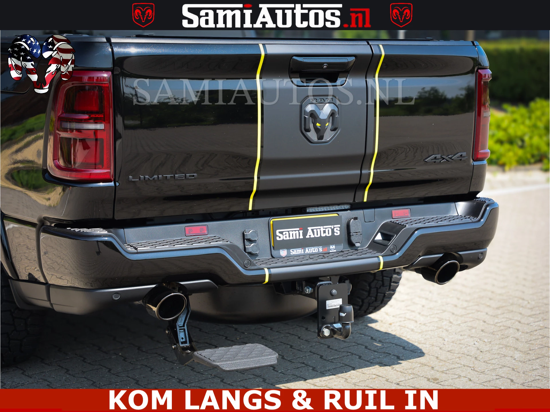 Dodge Ram Pick-Up 2024 - Limited Night Sport High Output 540HP 706Nm | Massage + Full Option | De Meest Luxe en Volle in zijn Klasse | zdjęcie 8