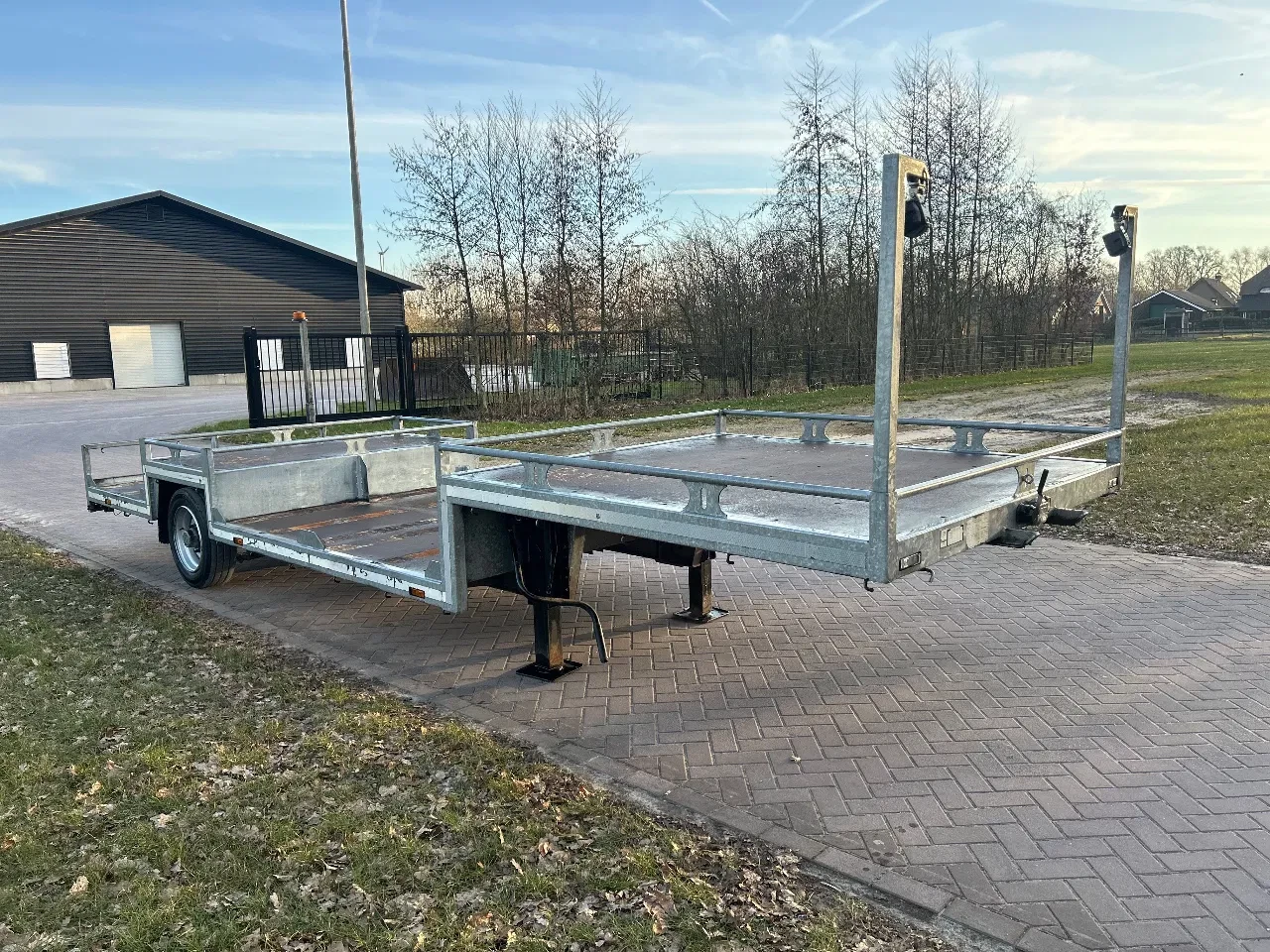 kuiper 2018 - Be oplegger ( om Dixi wc te laden ) 5 ton obrázek 4