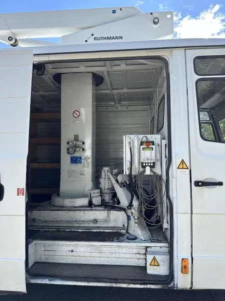 Mercedes-Benz Vario 614 2005 - D-KA, RUTHMANN K130 Hubsteiger 13 m, TÜV neu! afbeelding 15