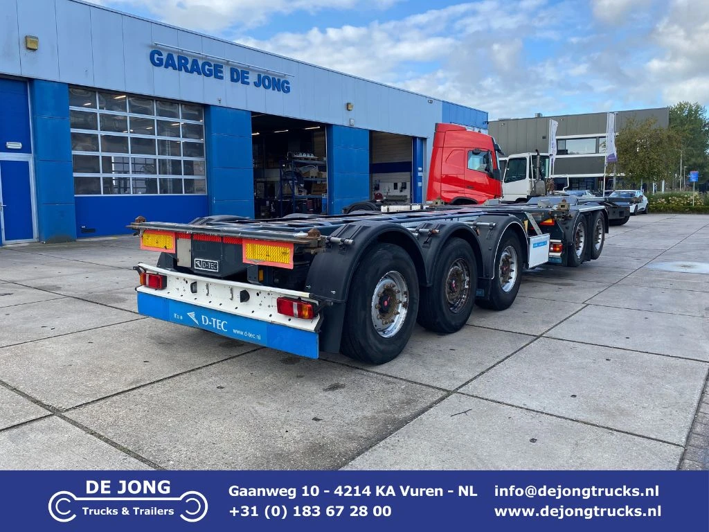 D-TEC 2019 - CT-521-S / CombiTrailer S-Line / 5 axles / SAF + Disc / 4x Lift axle afbeelding 1
