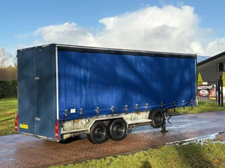 Veldhuizen N/A 2000 - Be oplegger 5.6 ton kuip met schuifzeilen bild 4