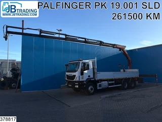 Iveco N/A 2018 - 260T36 6x4, Euro 6, Steel suspension, Palfinger PTO te koop