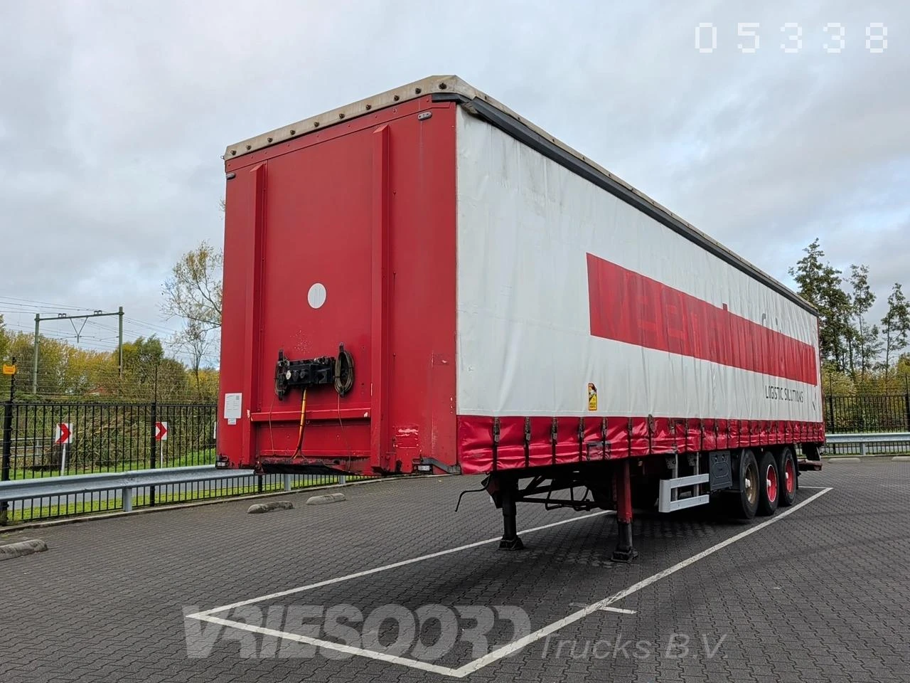 Pacton schuifzeiltrailer 2005 afbeelding 1