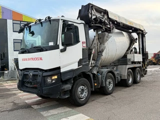 Renault C480 2018 - 8X4 BELT + MIXER 9M3 + REMOTE CONTROL HUB REDUCTION FULL STEEL image 1
