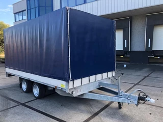 Eduard N/A 2007 - Autotransporter - Tandem As Aanhangwagen Zeil, WV-SF-25 afbeelding 1