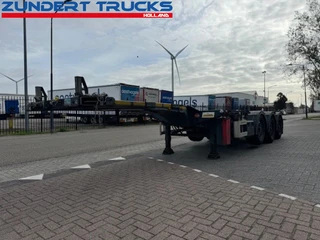 Kaessbohrer 2024 - 3 AS CONTAINERCHASSIS, MULTI FUNCTIONAL ALL CONNECTIONS, LIXT AXLE na sprzedaż