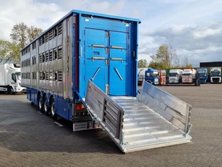 Pezzaioli N/A 2026 - New 3 stock livestock trailer 95.4M2 - Water & Ventilation - Lifting floors - Lifting roof - Lift axle immagine 12