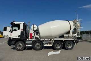 Renault 2021 - C430 Day Cab, Euro 6, / 8x4 / Full steel / Retarder / 9m3 Stetter, Intarder Bild 2 Miniaturansicht