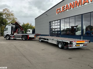 Volvo FMX 500 4x4 Fassi 31 Tonmeter laadkraan + Fly-Jib + Jumbo 2-assige aanhangwagen 2018 - N/A image 2