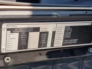 Scania R 2014 - R450 Highline 6x2/4 - Low KM - Full air - Steering axle - Navi - Belgium registration imagen 22
