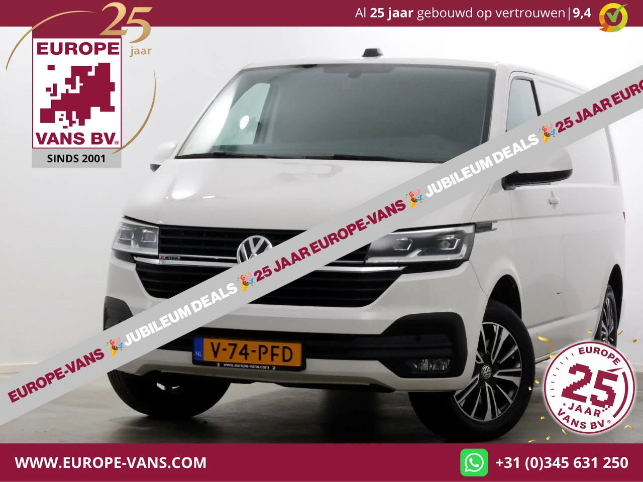 Volkswagen Transporter 2022 - T6.1 2.0 TDI 204pk L1H1 DSG-Automaat 4Motion 4x4 LED/Airco/Navi/Camera 08-2022 zdjęcie 1