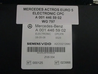 Mercedes-Benz Actros - A 001 446 59 02 ELECTRONIK CPC EURO 5 obrázek 2 náhled