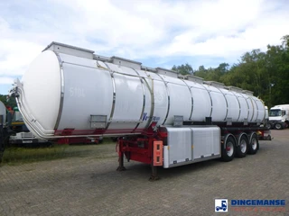 Van Hool Chemical tank inox L4BH 37.9 m3 / 7 comp 1999 te koop