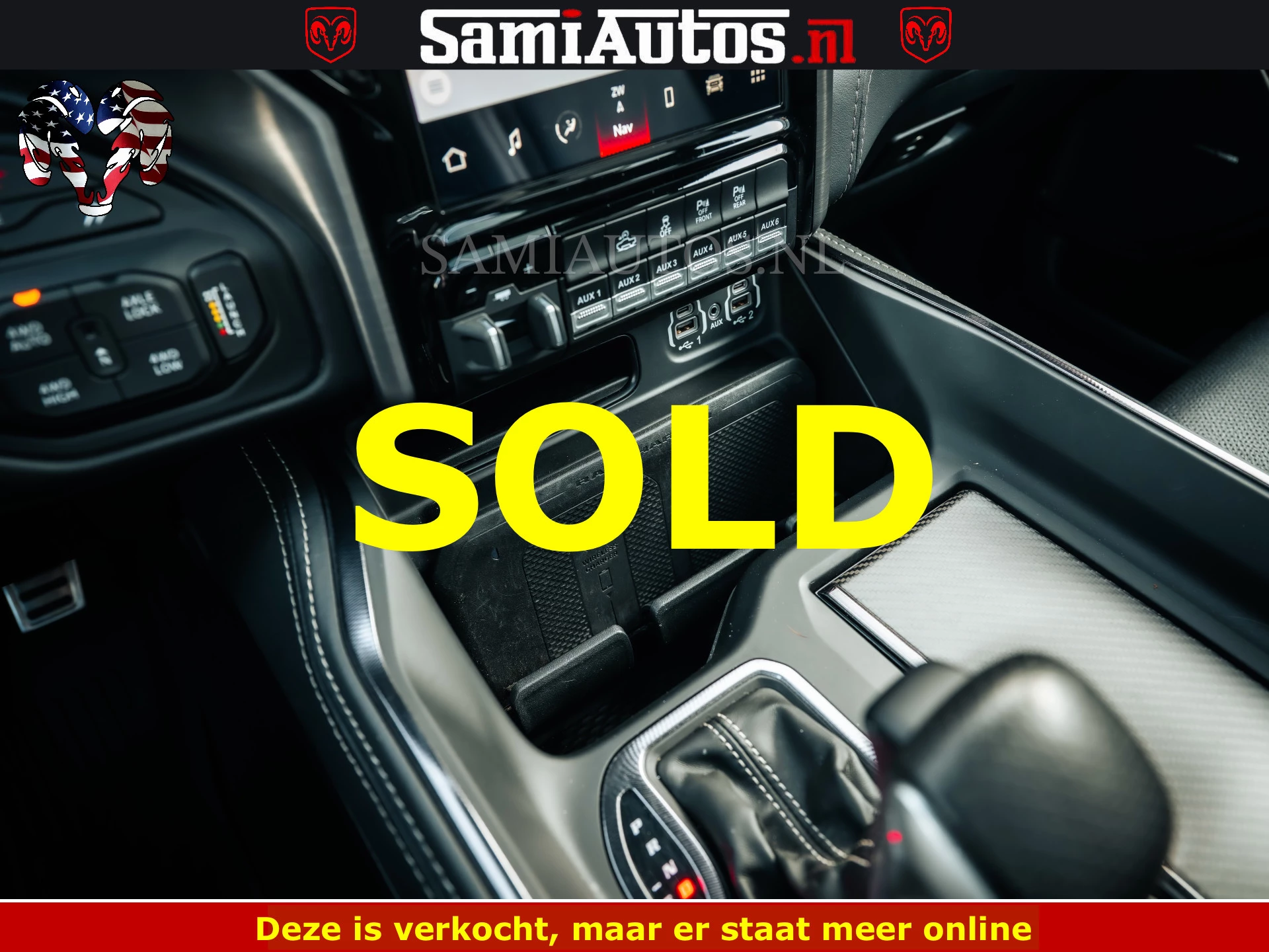 Dodge Ram Pick-Up 2023 - TRX HELLCAT | 6.2 V8 702PK | FLAME RED | BOM VOL | CARBON | RAMBAR | HUD | LPG | BEAD-LOCK WHEELS | immagine 56