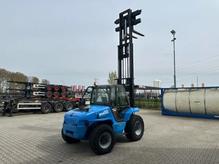Manitou M 50-4T 2012 - M 50-4T 4x4 rough terrain forklift / only 2.092hrs / triplex-mast / side-shift obrazek 13