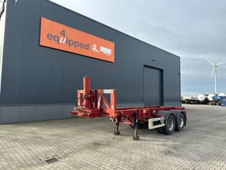 Van Hool N/A 2002 - 2 AXLE 20FT TIPPING-CHASSIS / TWIN-TIRES / BPW + DRUM / ALCOA / NL-trailer / APK: 03-2026 obrazek 1