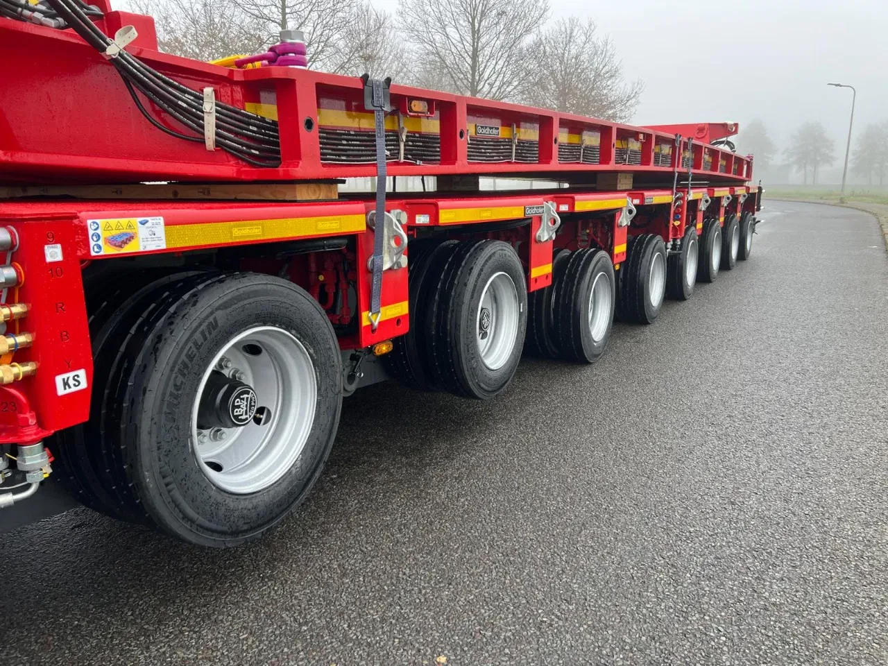 Goldhofer 2025 - THP SL 4 + 4 + Gooseneck + Flatbed 300T afbeelding 5