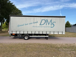 BE-Combi BE70PL 2014 - Be oplegger schuifzielen 7 ton met laadklep 1000 kg afbeelding 2 miniatuur
