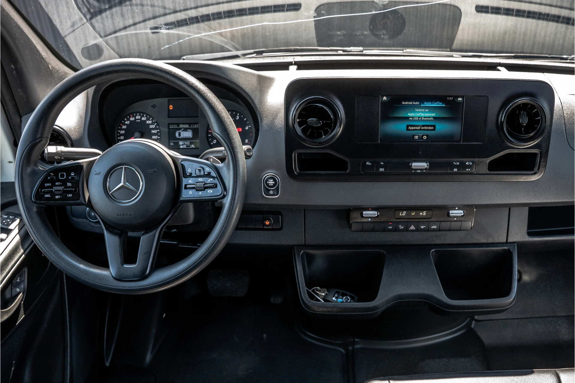 Mercedes-Benz Sprinter 2018 - 314 CDI L3H2 | DC | Dubbele Cabine | Mixto | Automaat | 1e Eigenaar | Mbux | Cruise | Climatronic Bild 23