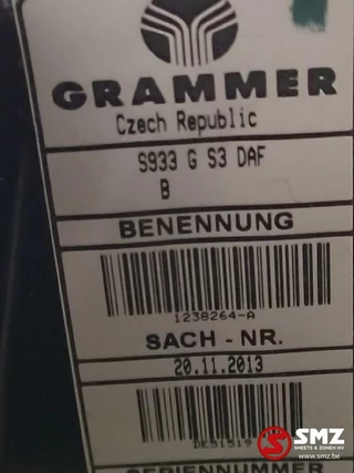 DAF N/A 2013 - Occ bijrijdersstoel DAF immagine 5