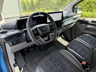 Ford E-Transit Custom 2025 - MS-RT 285 PK FULL ELECTRIC SPORT / L1H1 / DIGITAL AQUA BLUE METALLIC / REAR VIEUW / B&O SOUND SYSTEM / 19 INCH / LED / CAMERA image 7