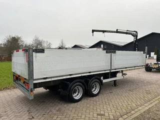kuiper N/A 2013 - Be oplegger 9 ton met luiken en kraan immagine 5