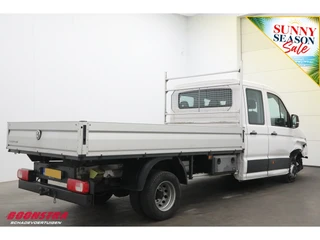 Volkswagen Crafter 2024 - 2.0 TDI 165 PK DL Pritsche DoKa 7-Pers. Navi Airco Cruise AHK zdjęcie 3 miniatura