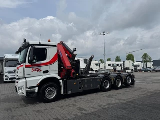 Mercedes-Benz Arocs 3251 8x4,hooklift,HMF 3220 k5 jib k4 ,winch 2019 - N/A image 5