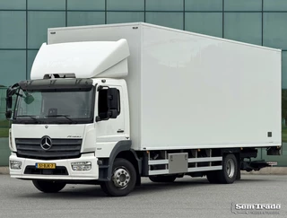 Mercedes-Benz Atego 2017 - 1221 EURO 6 VAN BEURDEN BAK LAADKLEP KACHEL SUPER CODITIE te koop