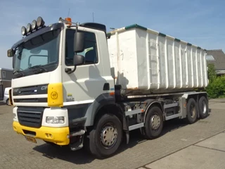 DAF CF 410 2013 - 8X4 NCH CONTAINER SYSTEEM 32 TON 90 graden silo containers obrazek 3