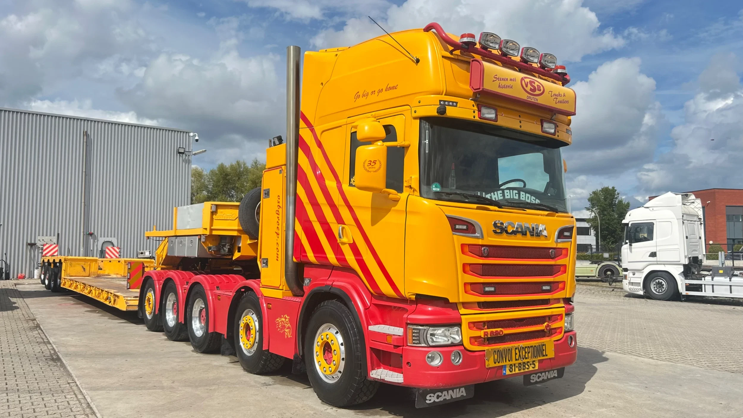 Scania R 2013 - R620 Zwaar transport combinatie | pendel as | 150 | Nooteboom afbeelding 1