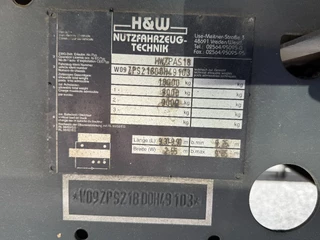 H&W N/A 2013 - HWZPAS18 + DHOLLANDIA LIFT image 13