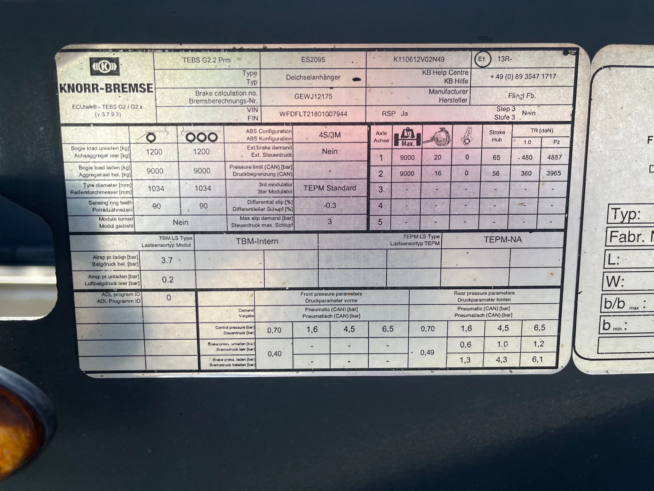 Fliegl 2018 - 4 x ZWP 180 2-Achs Lafette NEUWERTIG afbeelding 27