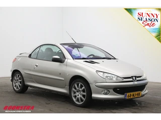 Peugeot 206 2003 - CC 1.6-16V Roland Garros Hardtop Clima Leder afbeelding 2 miniatuur