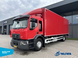 Renault D WIDE 280 4x2 Low mileage + Laadklep 3000 KG 2017 - N/A afbeelding 1