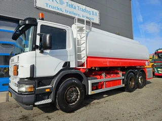 Scania P 2004 - P114-340 LAG Fuel 22.700 liter 4 comp te koop