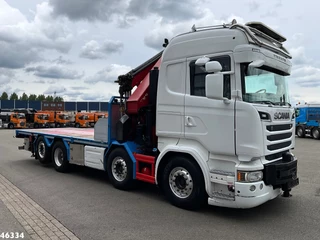 Scania R 2015 - 580 8x2 V8 Retarder Euro 6 HMF 50 Tonmeter laadkraan + Fly-Jib image 6