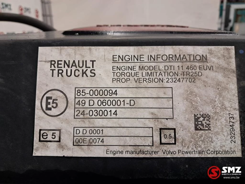 Renault 2019 - Occ Motor DTI11 460 EUVI Renault immagine 5